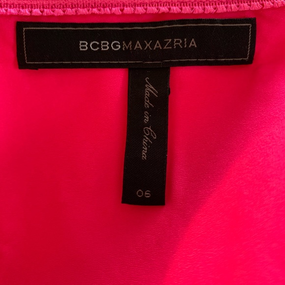 BCBG Kali One Shoulder Drape Gown - Picture 4 of 6